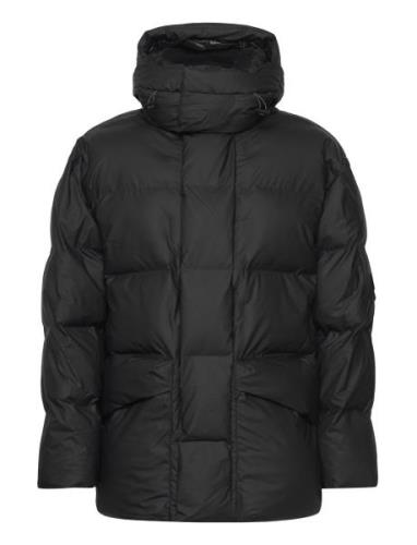 Harbin Puffer Jacket W3T4 Vuorillinen Takki Topattu Takki Black Rains