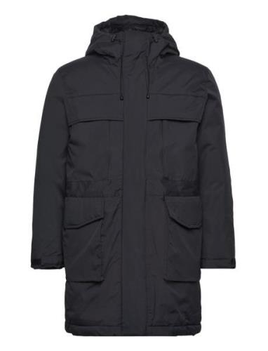 Apex Canvas? Long Padded Coat - Grs Parka Takki Black Knowledge Cotton...