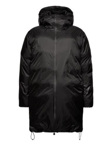 Kevo Long Puffer Jacket W4T4 Vuorillinen Takki Topattu Takki Black Rai...