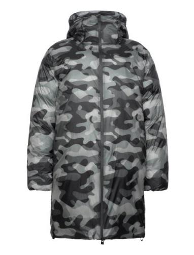 Kevo Long Puffer Jacket W4T4 Vuorillinen Takki Topattu Takki Grey Rain...