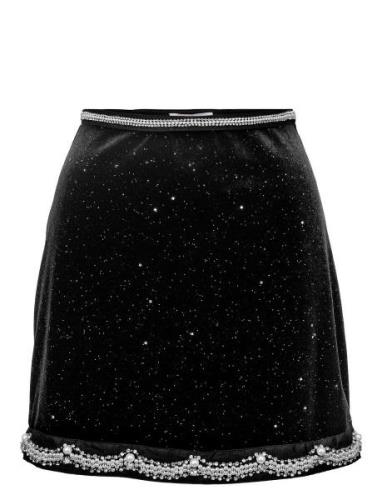 Marina Skirt Lyhyt Hame Black Love Lolita