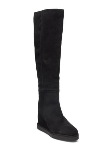 Long Boots Korkeavartiset Saapikkaat Black Billi Bi