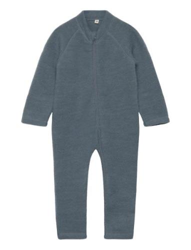 Soft Wool - Jumpsuit Jumpsuit Haalari Blue CeLaVi