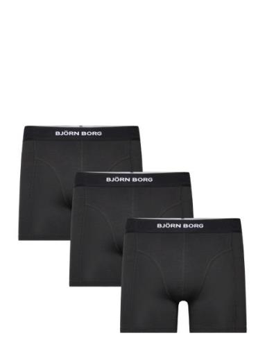 Premium Cotton Stretch Boxer 3P Bokserit Black Björn Borg