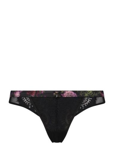 Amelie String R Stringit Alusvaatteet Black Hunkemöller