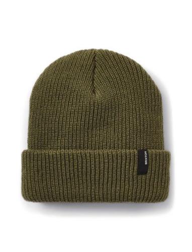 Heist Beanie Accessories Headwear Beanies Khaki Green Brixton