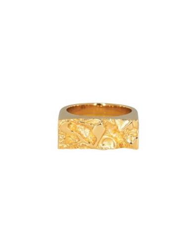 Ix Rustic Ring Sormus Korut Gold IX Studios