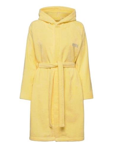 Plain Bath Robe Aamutakki Yellow Boss Home