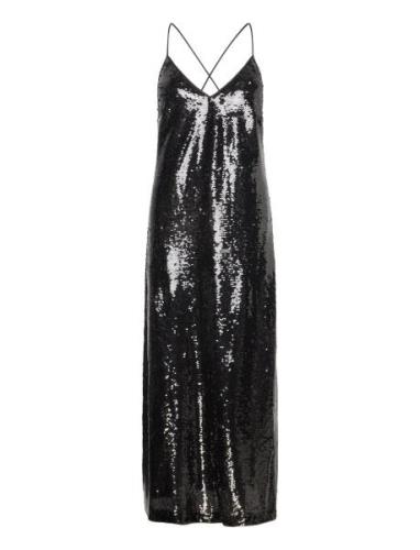 Dress Sofi Sequin Maksimekko Juhlamekko Black Lindex