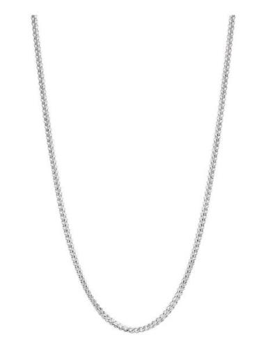 Men's Squared Silver Chain Kaulakoru Korut Silver Nialaya