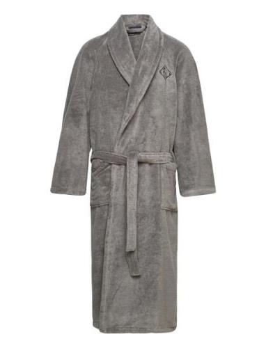 Langdon Bath Robe Aamutakki Grey Ralph Lauren Home