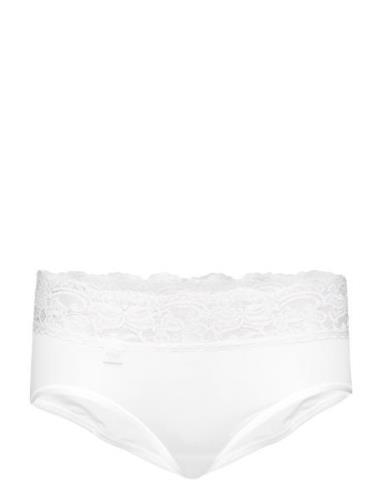 Sloggi Romance Midi Alushousut Brief Tangat White Sloggi