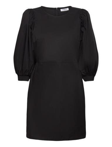 Mschlene Lana 3/4 Dress Lyhyt Mekko Black MSCH Copenhagen