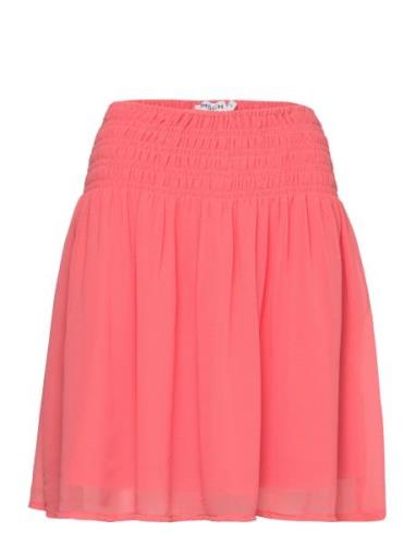 Mschmarlea Kabrina Skirt Lyhyt Hame Pink MSCH Copenhagen