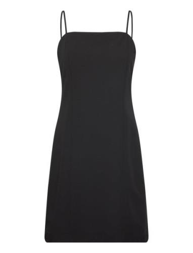 Mschnaruma Strap Dress Lyhyt Mekko Black MSCH Copenhagen