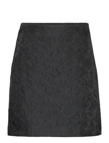 Vimila Hw Mini Skirt #2 Lyhyt Hame Black Vila