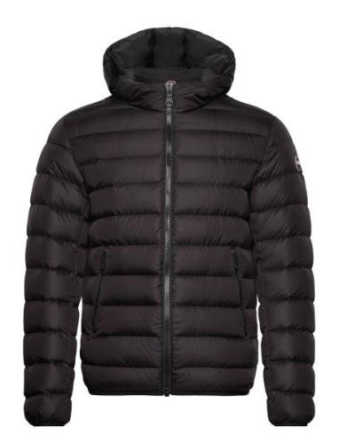 Mens Down Jacket Vuorillinen Takki Topattu Takki Black Colmar