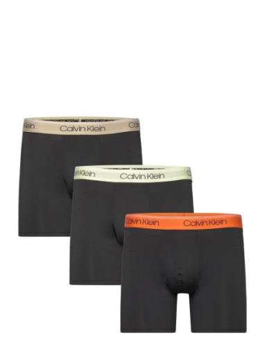 Boxer Brief 3Pk Bokserit Black Calvin Klein