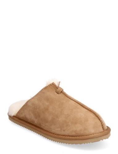 Shearling Slippers Aamutossut Tohvelit Beige ENKEL Living