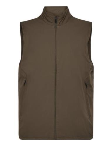 Lightweight Quilted Water-Repellent Quilted Gilet Liivi Khaki Green Ma...