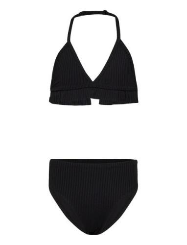 Bikini Bg Frill Bikinit Black Lindex