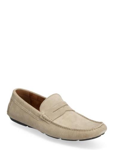 Bradlay Loaferit Matalat Kengät Beige Dune London