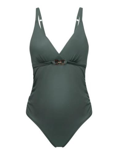 Oda/Maternity Maternity Swimsuit Uimapuku Uima-asut Green Dorina