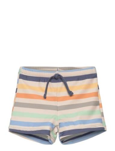 Hchaki - Swimming Trunks Uimashortsit Multi/patterned Hust & Claire