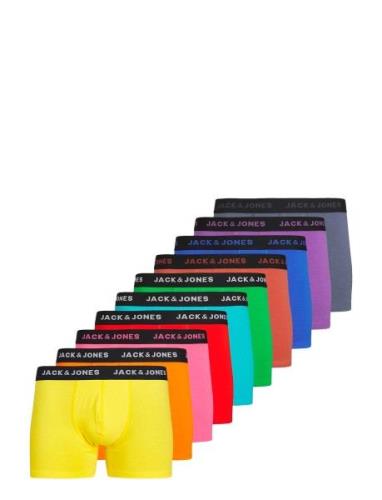 Jacdavid Solid Trunks 10 Pack Bokserit Yellow Jack & J S