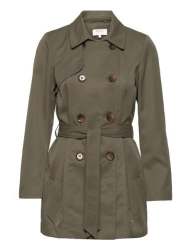 Onlvalerie Trenchcoat Otw Trenssi Takki Green ONLY