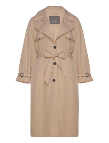 Carchloe Trenchcoat Single B.otw Trenssi Takki Beige ONLY Carmakoma