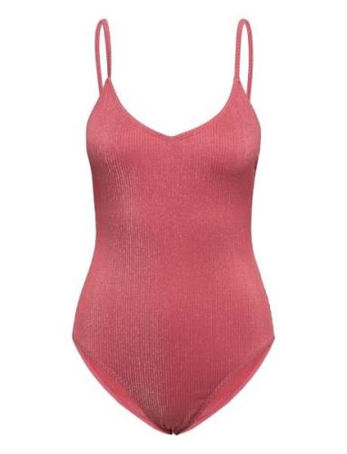 Lyx Bea Swimsuit Uimapuku Uima-asut Red Becksöndergaard