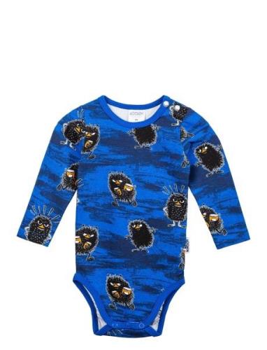 Trick Body Bodies Long-sleeved Blue Martinex