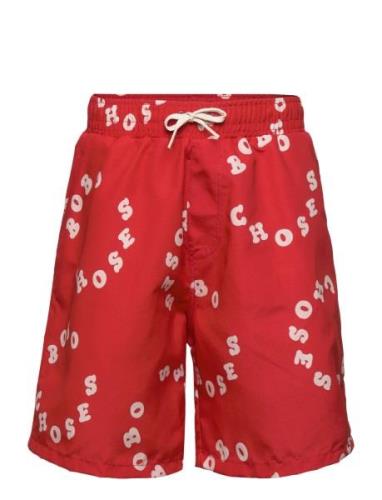 Bobo Choses Circle All Over Swim Bermuda Shorts Uimashortsit Red Bobo ...