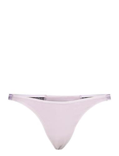 Dipped String Thong Stringit Alusvaatteet Pink Calvin Klein