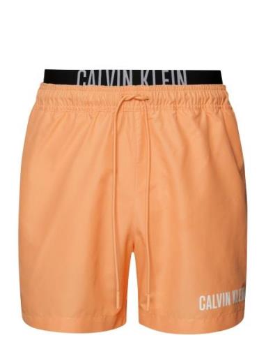 Medium Double Wb Uimashortsit Orange Calvin Klein