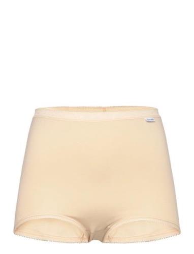 Maxi Brief Alushousut Brief Tangat Beige Damella Of Sweden