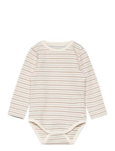 Body Ls Bodies Long-sleeved Cream En Fant