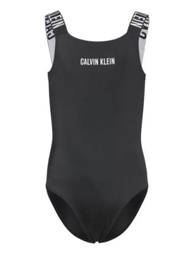 Swimsuit Nylon Uimapuku Uima-asut Black Calvin Klein