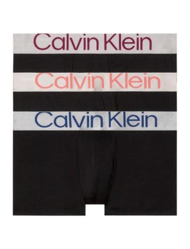 Low Rise Trunk 3Pk Bokserit Black Calvin Klein