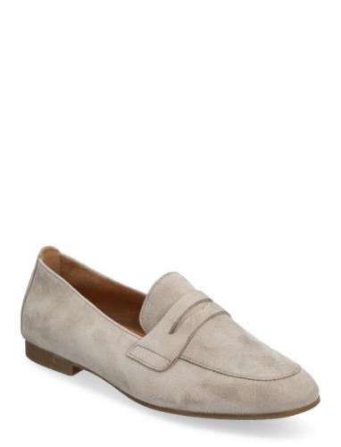 Loafer Loaferit Matalat Kengät Beige Gabor