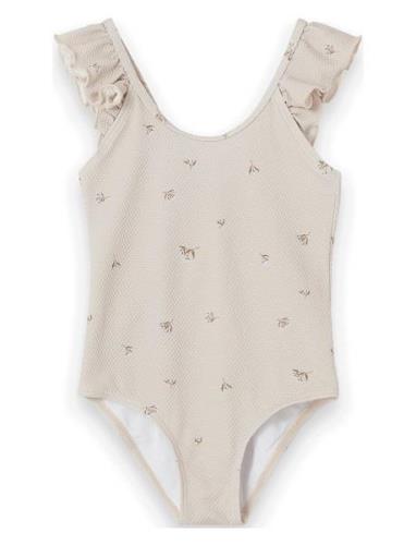 Swimsuit Uimapuku Uima-asut Beige Garbo&Friends