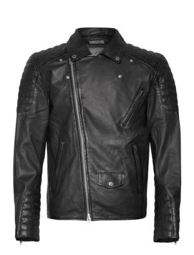 Raoul Real Biker Nahkatakki Black Human Scales