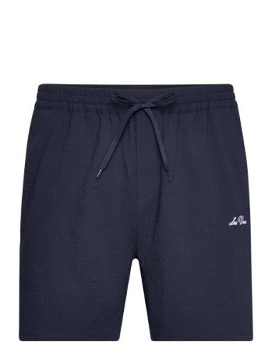 Stan Seersucker Swim Shorts 2.0 Uimashortsit Navy Les Deux