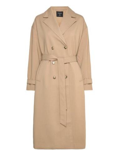 Trenchcoat Cornelia Trenssi Takki Beige Lindex