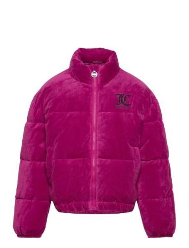 Juicy Velour Puffa Toppatakki Purple Juicy Couture