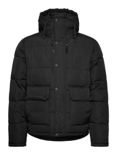 Shelter Jacket M’s Vuorillinen Takki Topattu Takki Black Tretorn