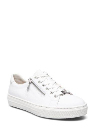 L59L1-83 Matalavartiset Sneakerit Tennarit White Rieker