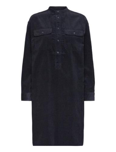 Corduroy Shirtdress Polvipituinen Mekko Navy Polo Ralph Lauren