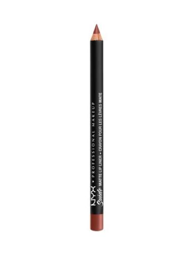 Suede Matte Lip Liner Huulikynä Meikki Red NYX Professional Makeup